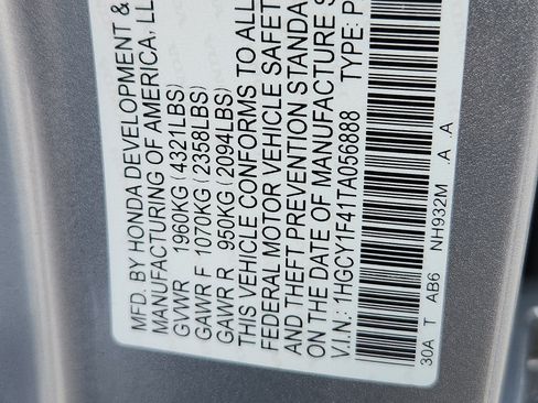 New 2026 Honda Accord SE image 18