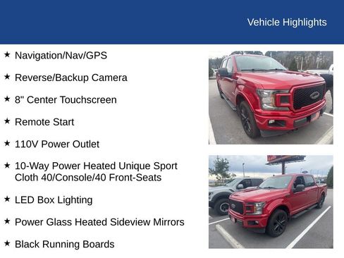 Used 2020 Ford F150 XLT w/ Equipment Group 302A Luxury image 3