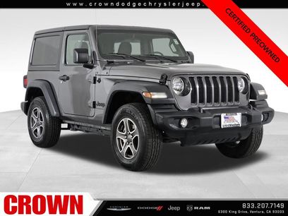 Certified 2023 Jeep Wrangler Sport S