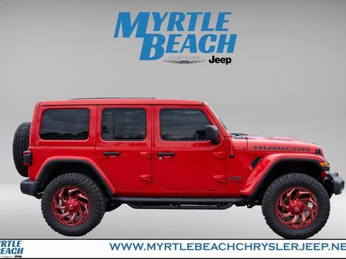 Used 2023 Jeep Wrangler Unlimited Rubicon w/ LED Lighting Group image 7