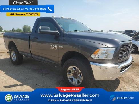 Used 2018 RAM 3500 Tradesman w/ Chrome Appearance Group AWD/4WD image 5