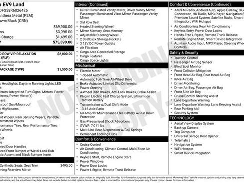 Used 2024 Kia EV9 Land image 34