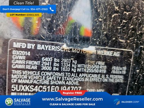 Used 2014 BMW X5 xDrive35d image 17