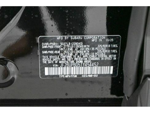 New 2026 Subaru Outback Premium image 34