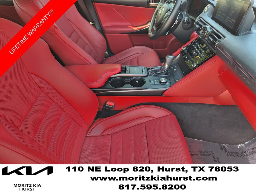 Used 2023 Lexus IS 350 F Sport w/ Memory Package RWD image 19