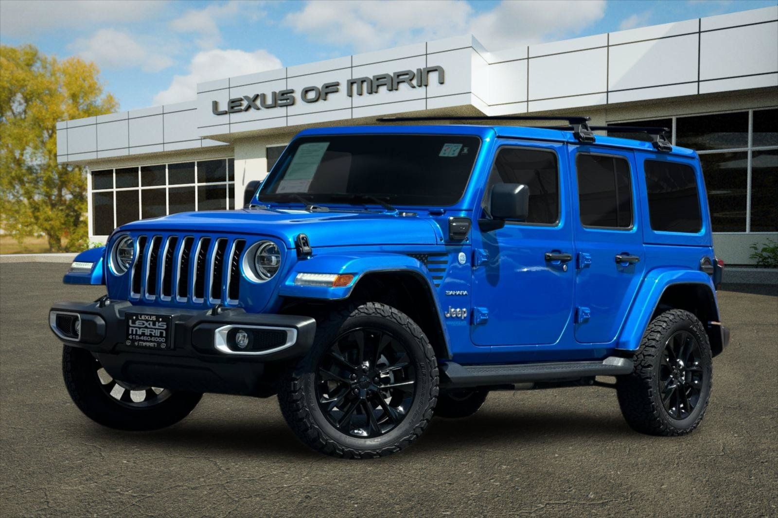 Used 2021 Jeep Wrangler Unlimited Sahara w/ Cold Weather Group AWD/4WD image 1