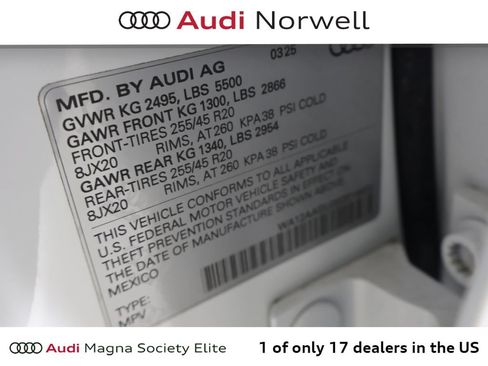 Certified 2025 Audi Q5 Premium w/ Premium Plus AWD/4WD image 3