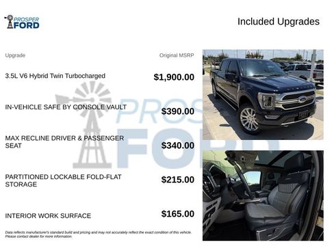 Used 2021 Ford F150 Limited AWD/4WD image 3