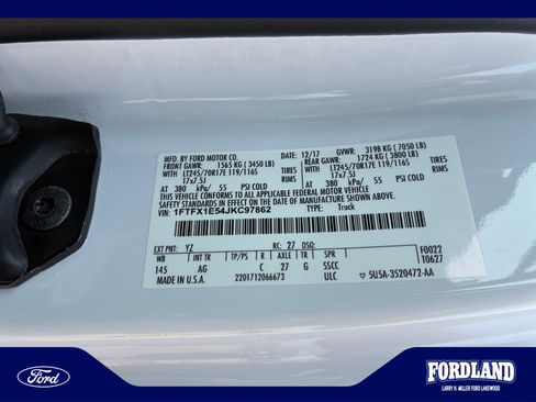 Used 2018 Ford F150 XL w/ XL Power Equipment Group AWD/4WD image 25