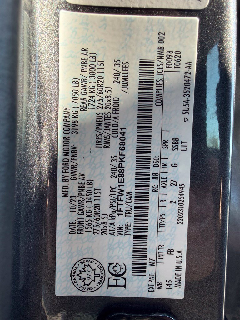 Used 2023 Ford F150 XLT w/ Equipment Group 302A High AWD/4WD image 29