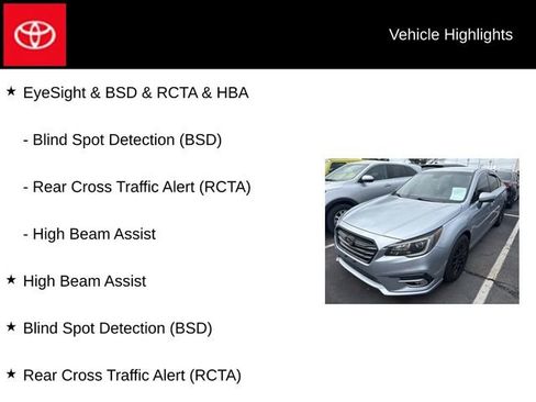 Used 2018 Subaru Legacy 2.5i Premium w/ Eyesight & BSD & Rcta & HBA image 5