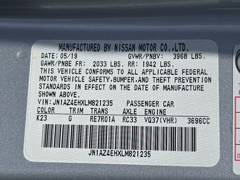 Used 2020 Nissan 370Z Touring Sport image 31