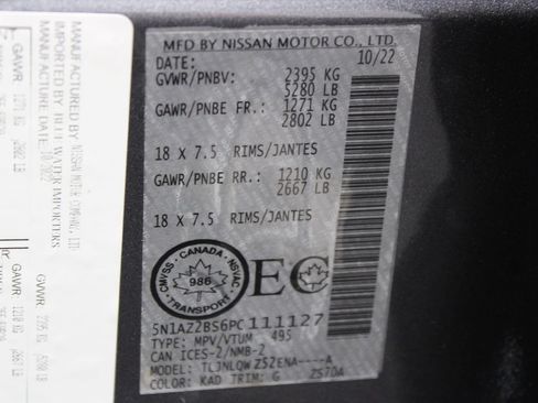 Used 2023 Nissan Murano SV AWD/4WD image 65
