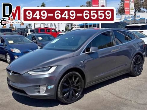 Used 2021 Tesla Model X Long Range AWD/4WD image 1