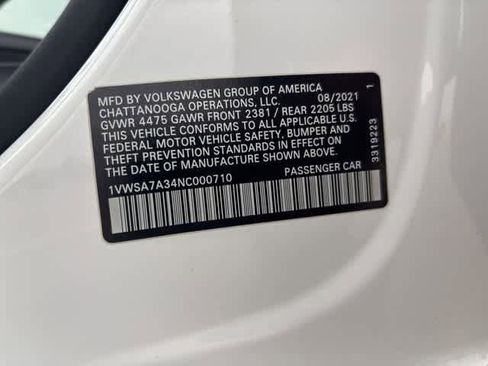 Used 2022 Volkswagen Passat 2.0T SE image 23