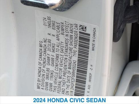 Certified 2024 Honda Civic Sport image 26