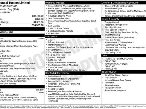 Used 2023 Hyundai Tucson Limited FWD image 7