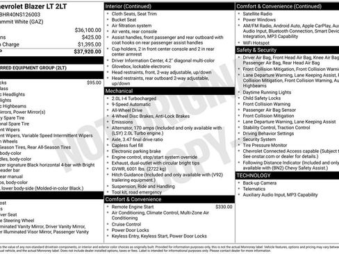 Used 2022 Chevrolet Blazer LT image 11