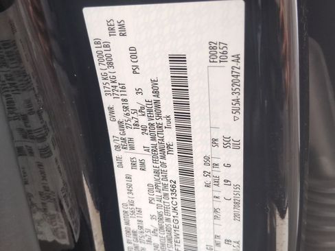 Used 2018 Ford F150 XLT w/ Equipment Group 302A Luxury image 18