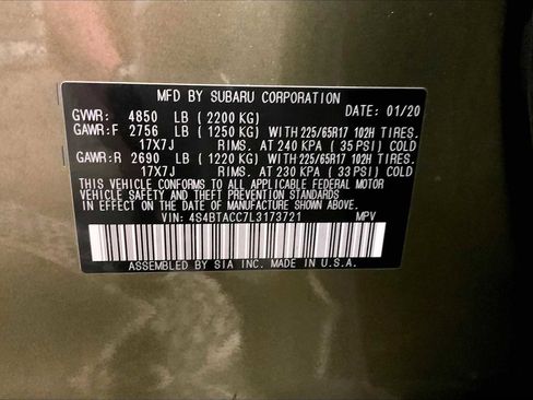 Used 2020 Subaru Outback Premium image 32