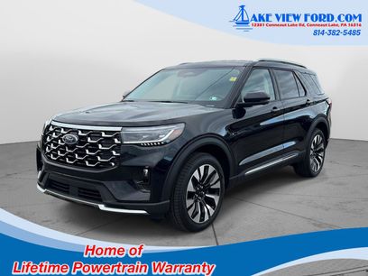 New 2026 Ford Explorer Platinum w/ LUX Leather Package