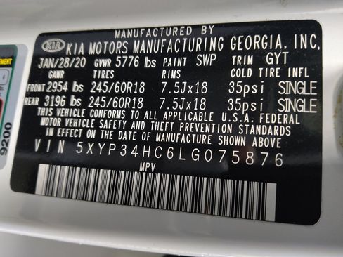 Used 2020 Kia Telluride EX FWD image 33