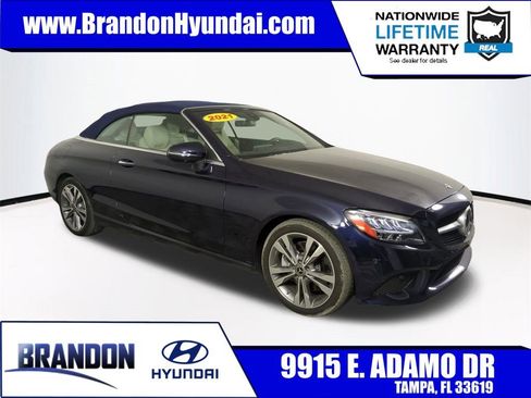 Used 2021 Mercedes-Benz C 300 4MATIC Cabriolet w/ Multimedia Package image 1