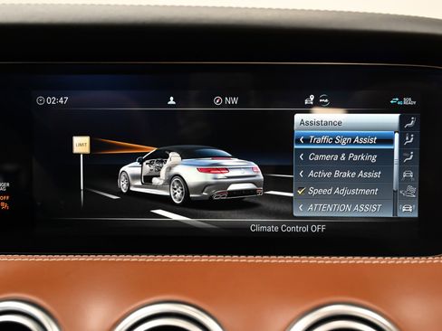 Used 2019 Mercedes-Benz S 63 AMG 4MATIC Cabriolet w/ Driver Assistance Package image 13