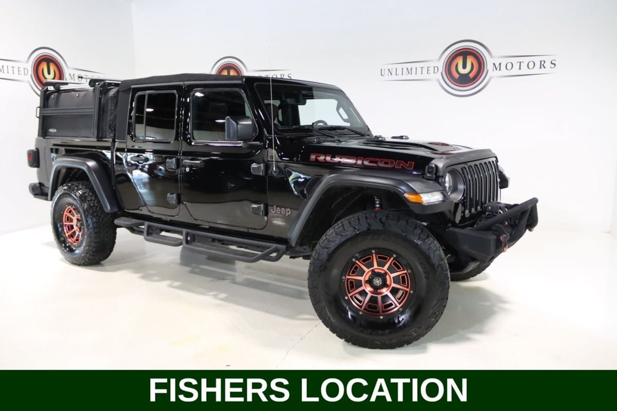 Used 2021 Jeep Gladiator Rubicon w/ Dual Top Group AWD/4WD image 1