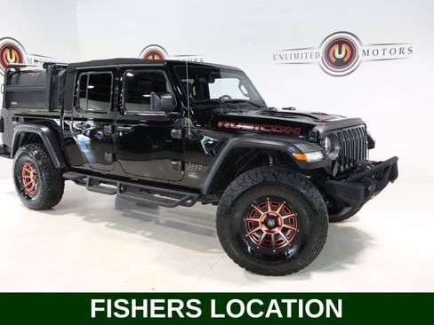 Used 2021 Jeep Gladiator Rubicon w/ Dual Top Group AWD/4WD image 1