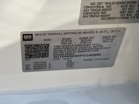 Used 2023 GMC Sierra 1500 SLT RWD image 28