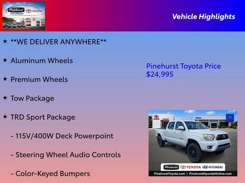 Used 2014 Toyota Tacoma 4x4 Double Cab w/ TRD Sport Package image 26