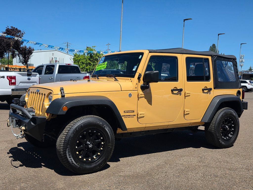Used 2013 Jeep Wrangler Unlimited Sport w/ Connectivity Group AWD/4WD image 1