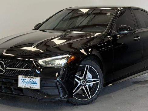 Used 2023 Mercedes-Benz C 300 4MATIC Sedan w/ AMG Line w/ Night Package image 1
