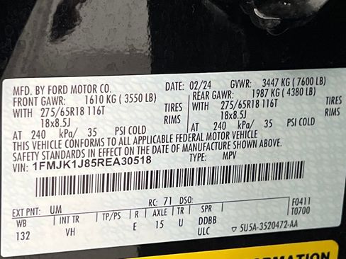 Used 2024 Ford Expedition Max XLT image 82