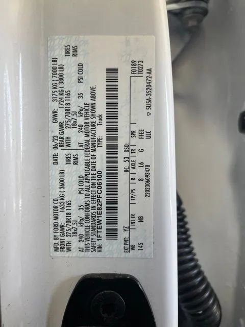 Used 2023 Ford F150 Tremor w/ Equipment Group 402A High AWD/4WD image 30