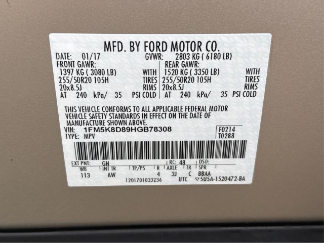 Used 2017 Ford Explorer XLT w/ Equipment Group 202A AWD/4WD image 26