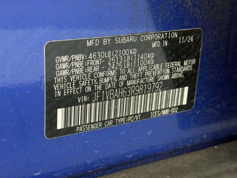 Used 2024 Subaru WRX Premium AWD/4WD image 22