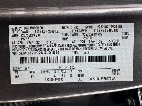 Used 2022 Lincoln Corsair Reserve w/ Equipment Group 201A AWD/4WD image 29