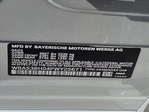 Used 2023 BMW 530i w/ Premium Package RWD image 22
