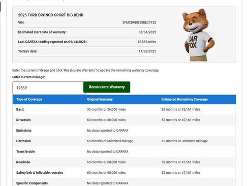 Used 2025 Ford Bronco Sport Big Bend image 33