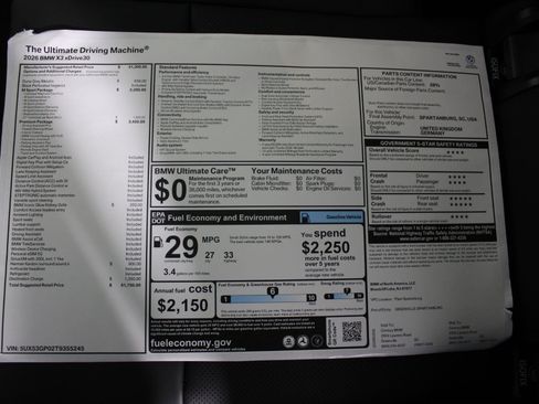 New 2026 BMW X3 xDrive30 image 19