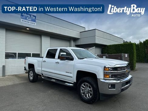 Used 2016 Chevrolet Silverado 3500 LTZ w/ Duramax Plus Package AWD/4WD image 31
