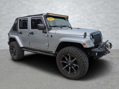 Used 2015 Jeep Wrangler Unlimited Sahara w/ Mopar Chrome Edition Group