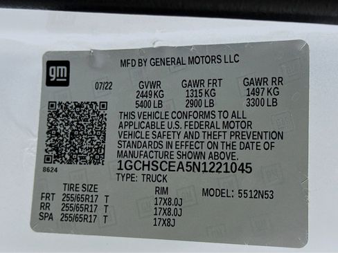 Used 2022 Chevrolet Colorado LT w/ Fleet Safety Package image 39