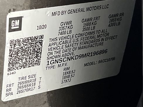 Used 2021 Chevrolet Tahoe LT image 74