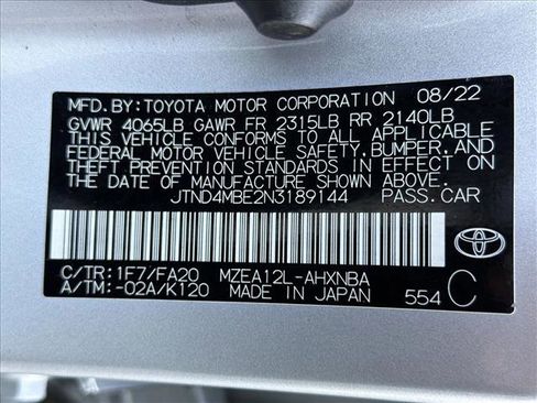 Used 2022 Toyota Corolla SE image 26