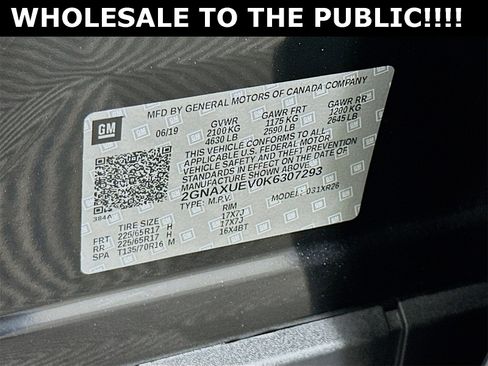 Used 2019 Chevrolet Equinox LT image 32