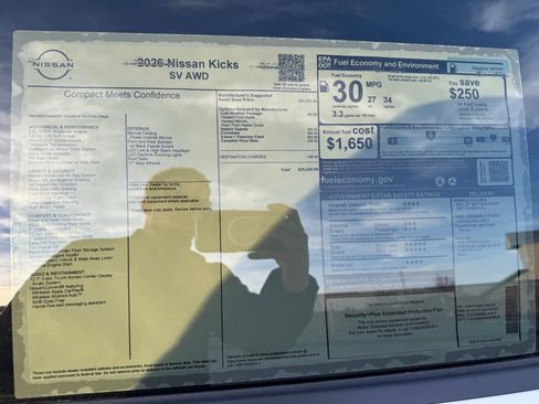 New 2026 Nissan Kicks SV w/ Cold Weather Package image 27