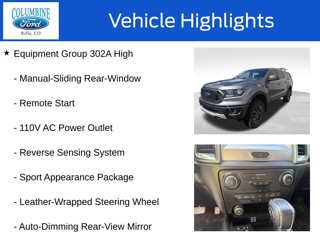 Used 2021 Ford Ranger XLT w/ Equipment Group 302A High AWD/4WD image 4